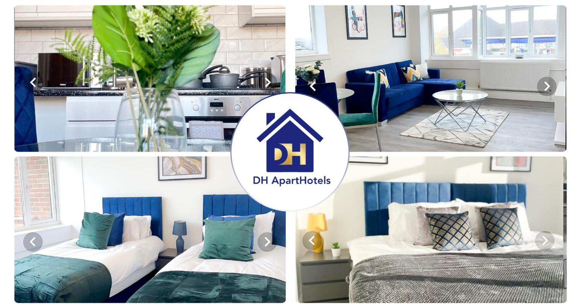 1 Bedroom Apartment - Flitwick - Contractor Friendly - Tourist Ready - Full Kitchen - Wifi - Smart Tv - Sofa Bed - Free Parking - Ideal For Short Or Long Stays Extérieur photo